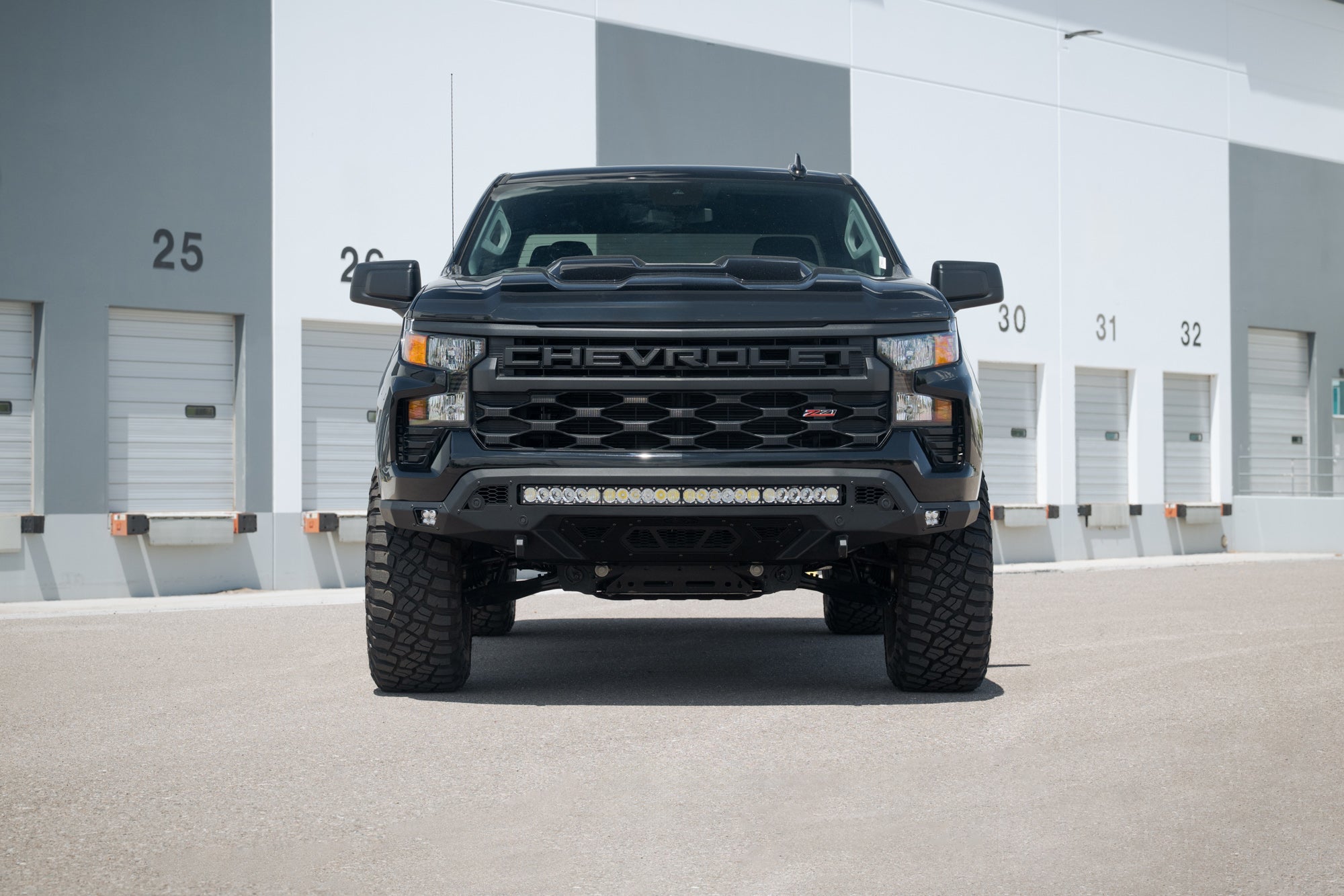 2022-2026 Chevy Silverado 1500 Stealth Fighter Front Bumper