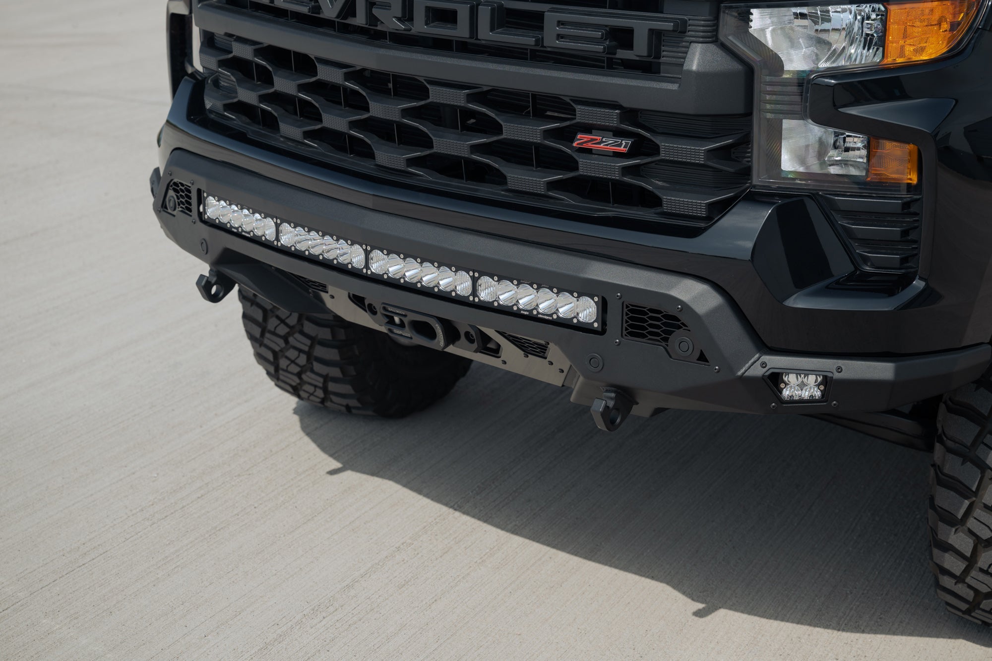 2022-2026 Chevy Silverado 1500 Stealth Fighter Front Bumper