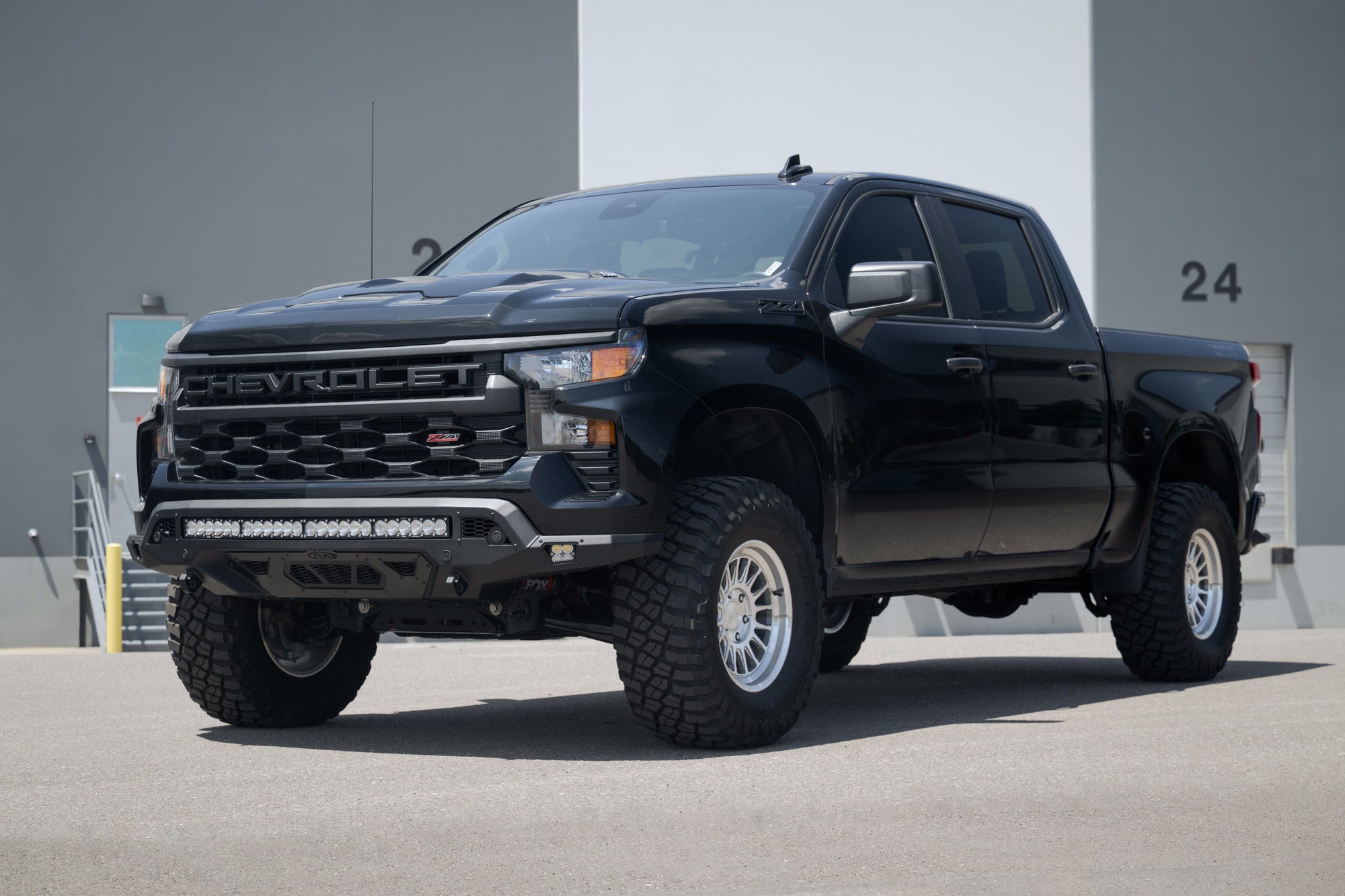 2022-2026 Chevy Silverado 1500 Stealth Fighter Front Bumper