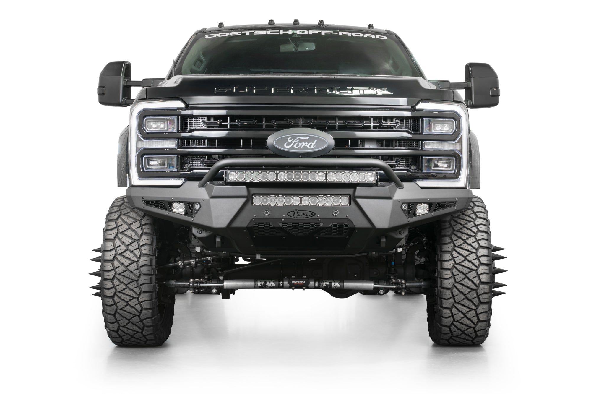 2023-2026 Ford Super Duty HoneyBadger Front Bumper w/ Top Hoop