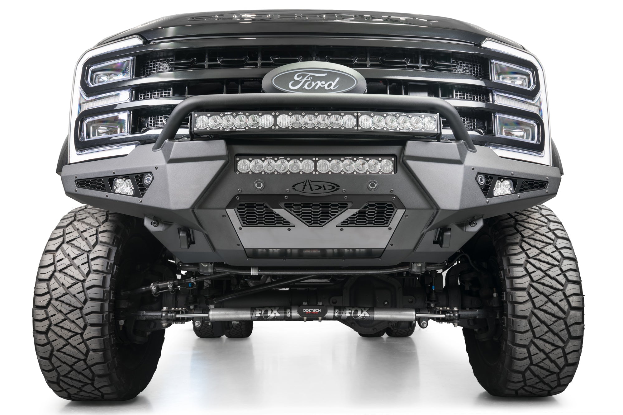 2023-2026 Ford Super Duty HoneyBadger Front Bumper w/ Top Hoop