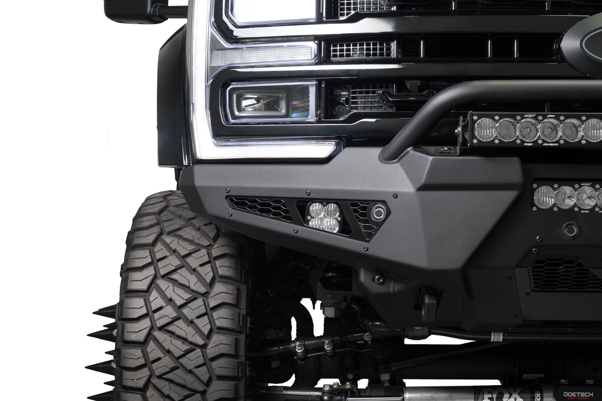 2023-2026 Ford Super Duty HoneyBadger Front Bumper w/ Top Hoop