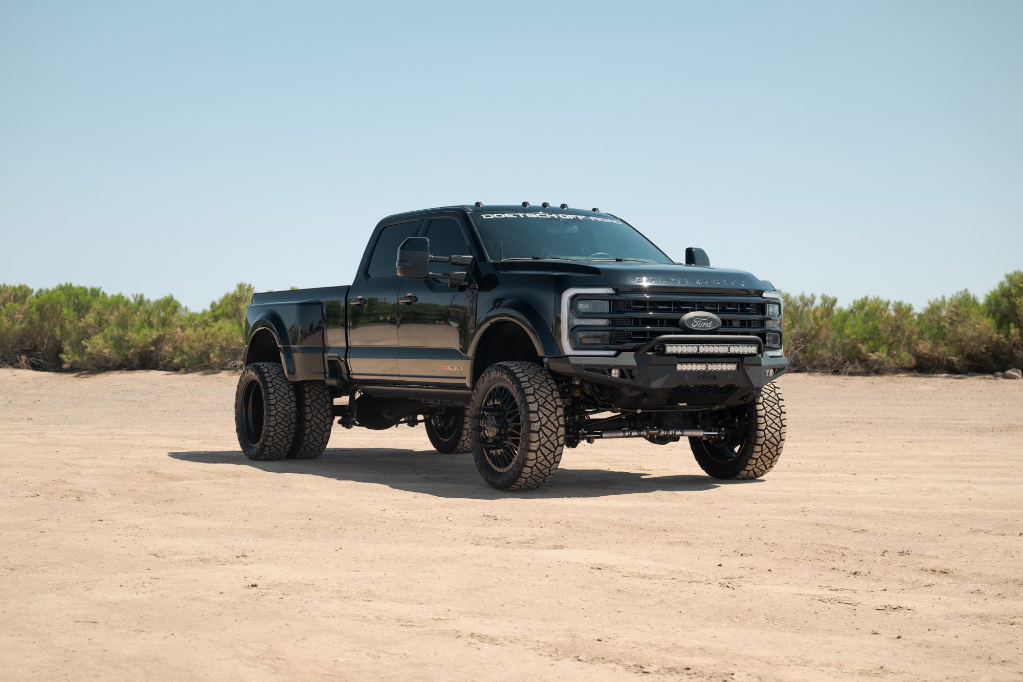 2023-2026 Ford Super Duty HoneyBadger Front Bumper w/ Top Hoop