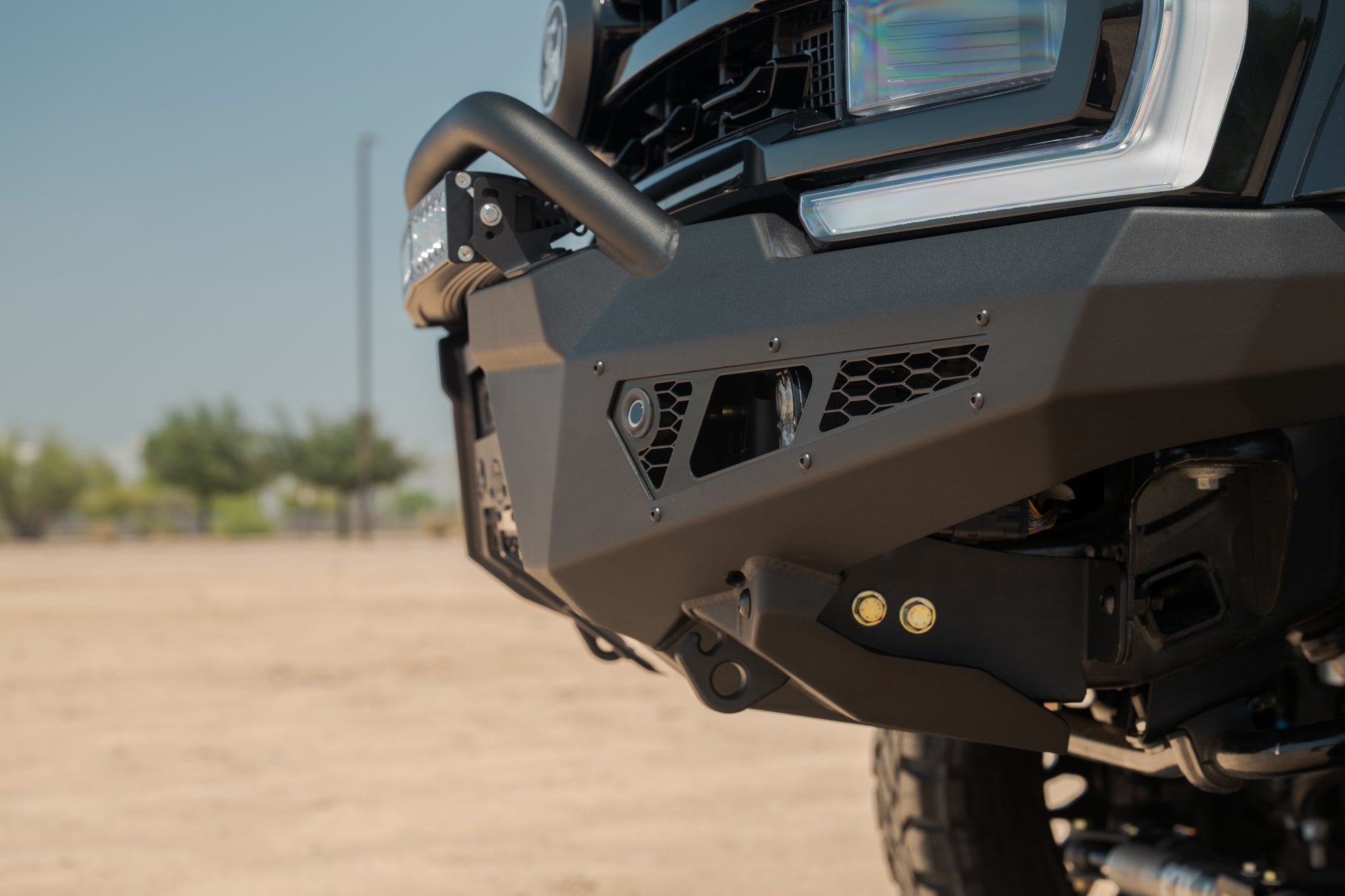 2023-2026 Ford Super Duty HoneyBadger Front Bumper w/ Top Hoop