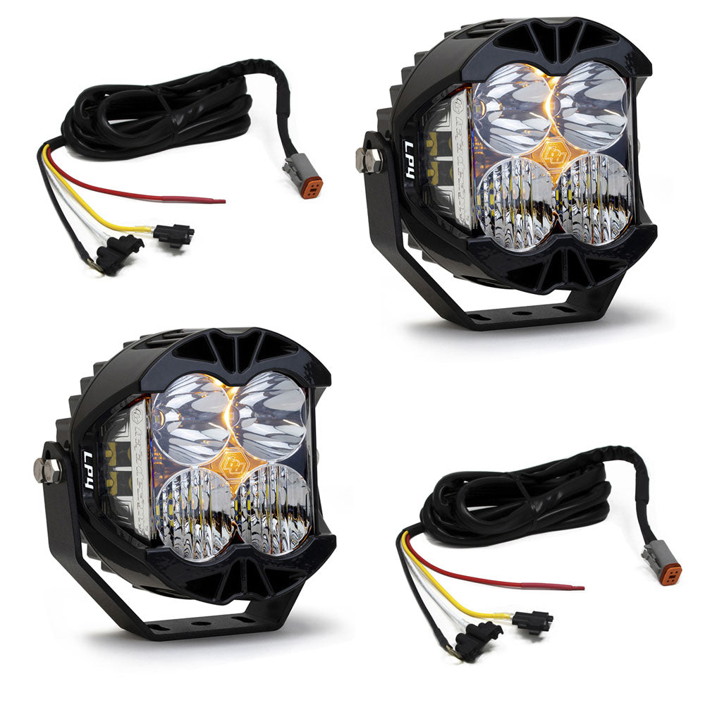 Jeep JL/JT LP4 Pro Bumper Light Kit - Jeep 2020-2026 Gladiator; 2018-2026 Wrangler JL