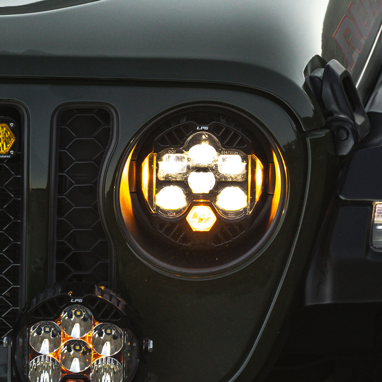 DOT LP6 LED Headlight Kit - Jeep 2018-2026 Wrangler JL; 2020-2026 Gladiator JT