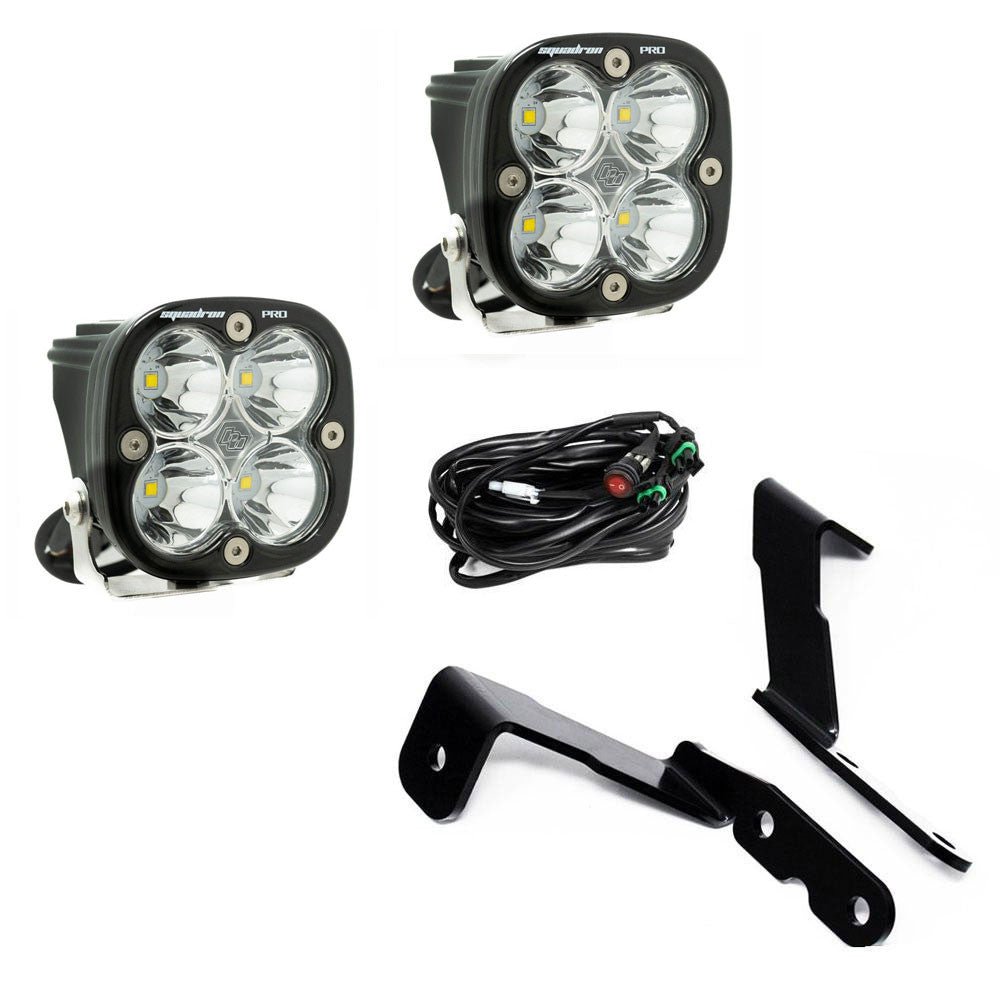 Chevy/GMC Squadron Pro A-Pillar Light Kit - Chevy/GMC 2007-13 Avalanche / Silverado/Sierra 1500/2500HD/3500HD {'07 New Body Style} / Tahoe / Yukon
