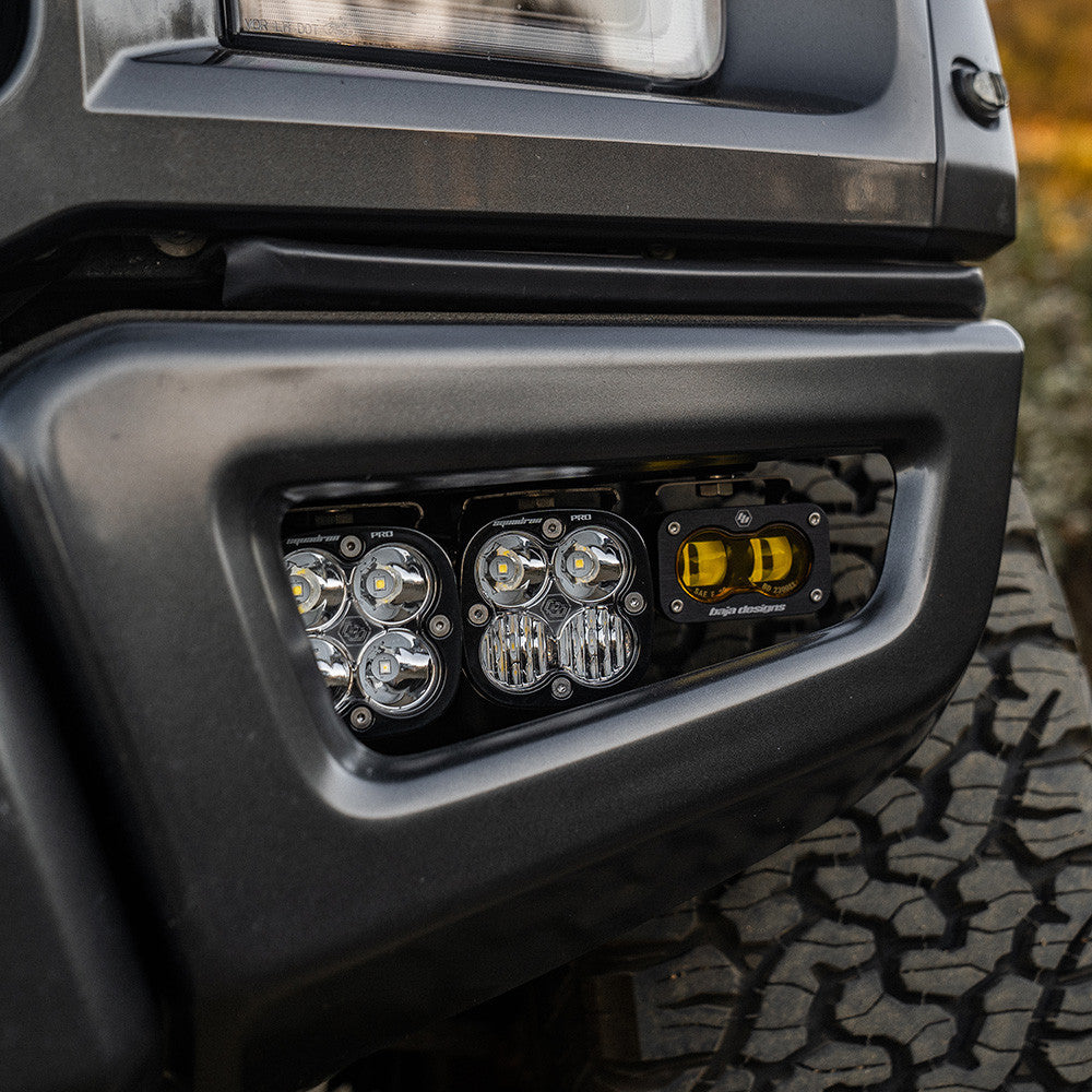 Ford Raptor Squadron/S2 SAE “Pro” Fog Pocket Light Kit - Ford 2017-20 F-150