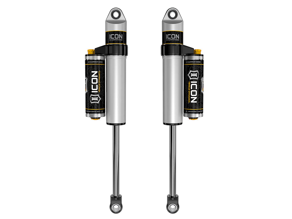 ICON 2019-2023 Ford Ranger, Rear 2.5 VS Shocks w/Piggyback Reservoir/CDCV, Pair