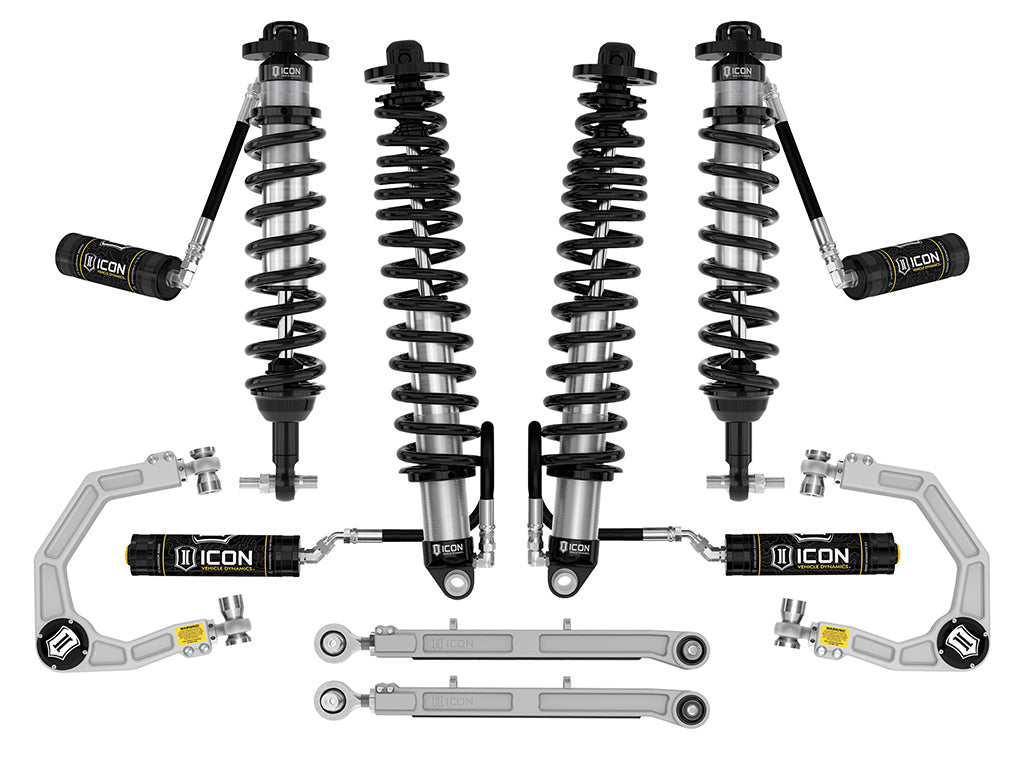 ICON 2021-2026 Ford Bronco, Sasquatch, 2-3" Lift, Stage 5 Suspension System, Billet