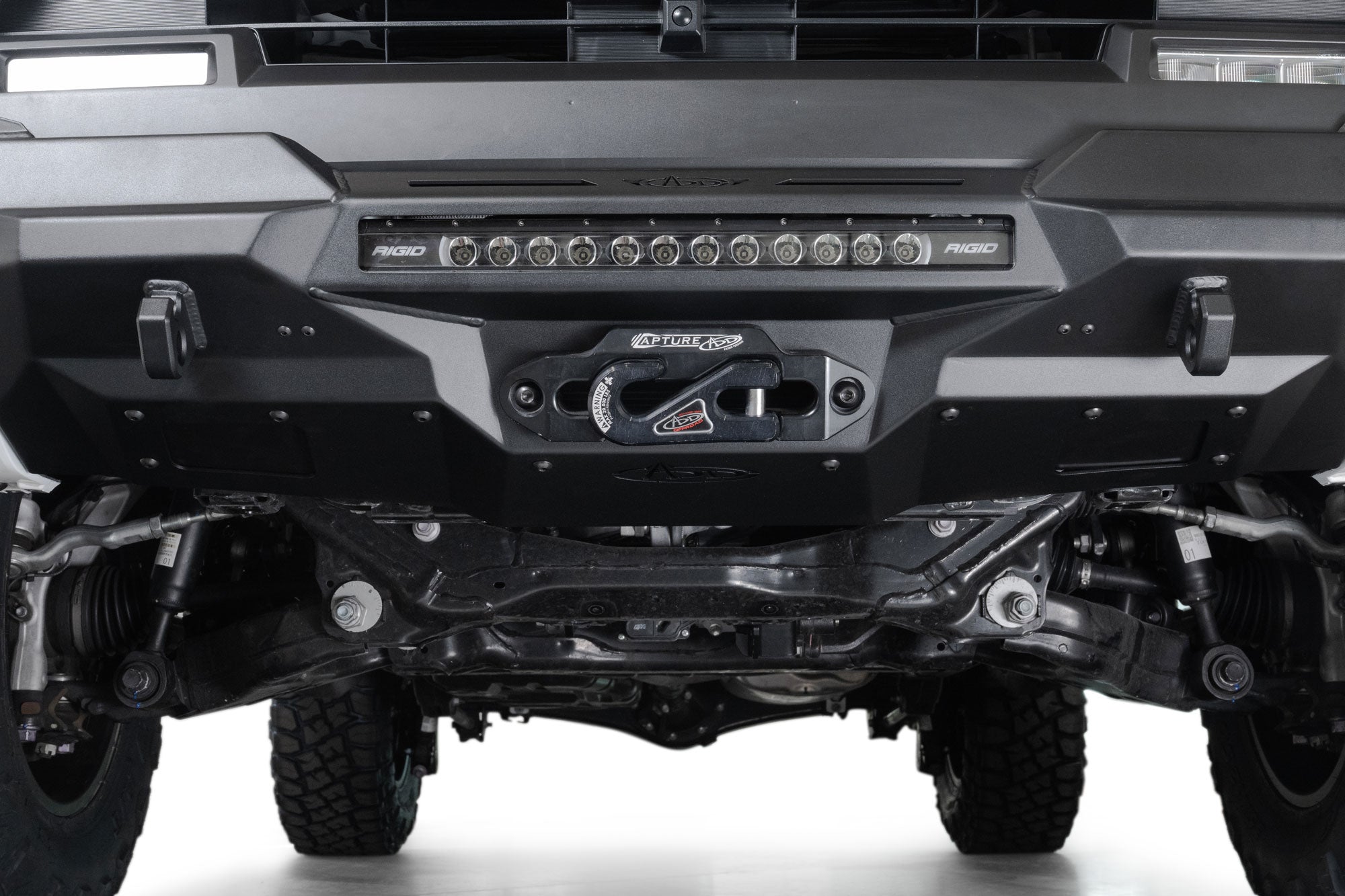 2025+ Toyota 4Runner Stealth Center Mount Front Bumper with Top Hoop