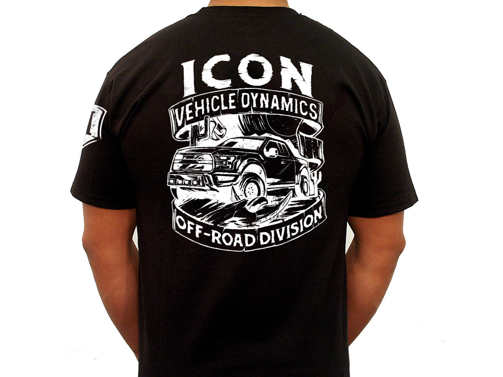 ICON Western-Logo Tee – Black, Extra Large