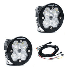 Squadron-R 2.0 Sport Black LED Auxiliary Light Pod Pair - Universal