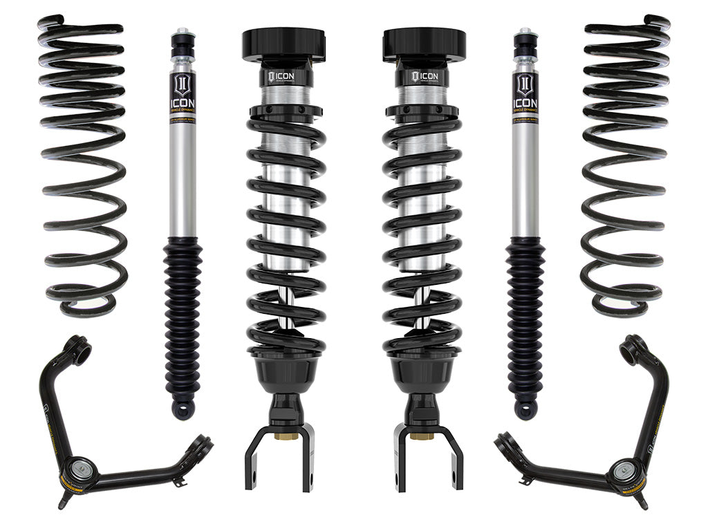 ICON 2019-2023 Ram 1500, 2-3" Lift, Stage 2 Suspension System, Tubular UCA
