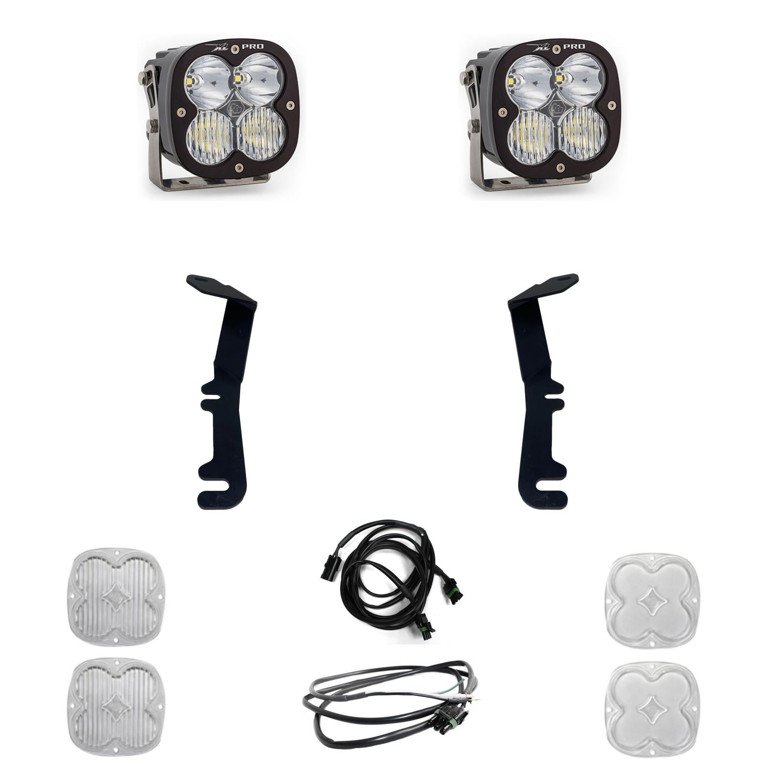 RAM XL Pro A-Pillar Light Kit - RAM 2019-24 1500 Rebel; 2021-24 1500 TRX