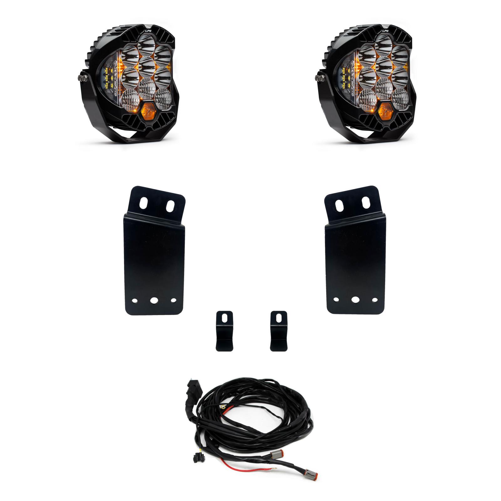 RAM LP9 Pro Bumper Light Kit - RAM 2019-24 1500 Rebel; 2021-24 1500 TRX
