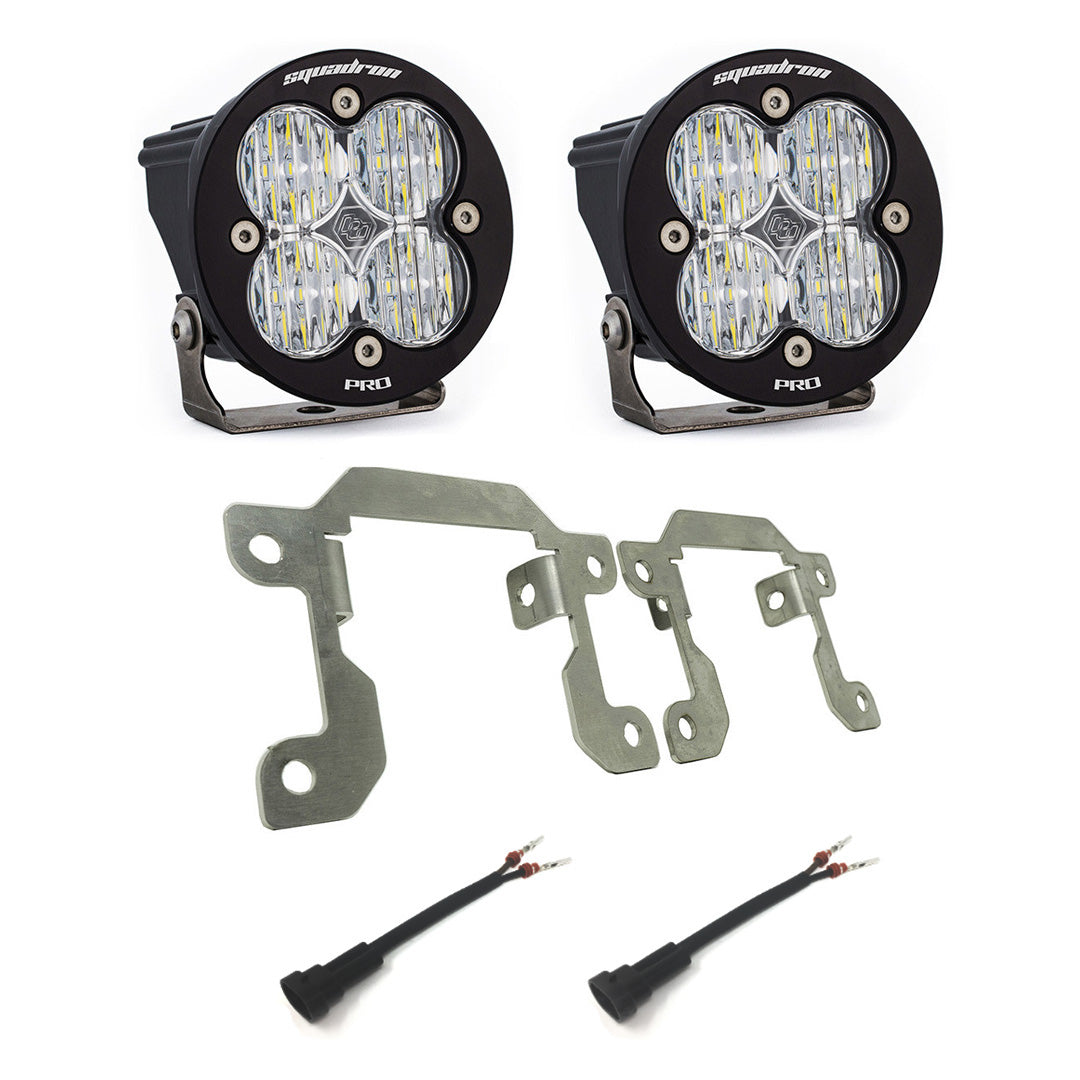 Ford Squadron Pro Fog Pocket Light Kit - Ford 2019-2023 Ranger; 2021-2025 Bronco NOTE: w/ OE Plastic Bumper