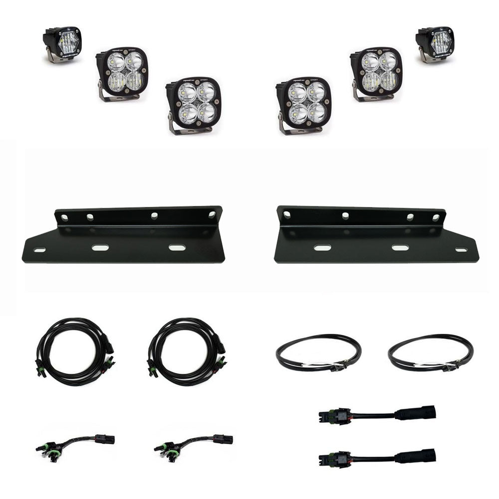 Ford Squadron Sport/S1 Fog Pocket Light Kit - Ford 2021-2026 F-150