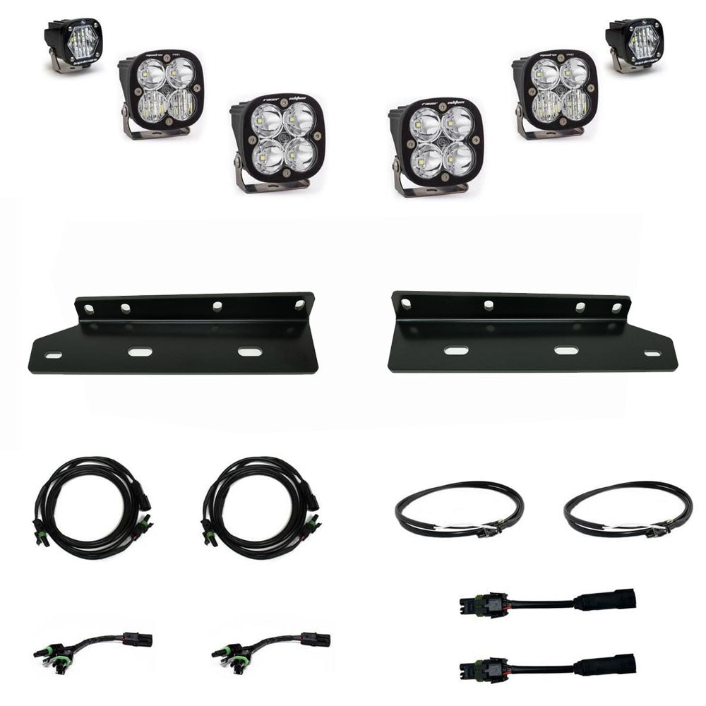 Ford Squadron Unlimited/S1 Fog Pocket Light Kit - Ford 2021-2026 F-150