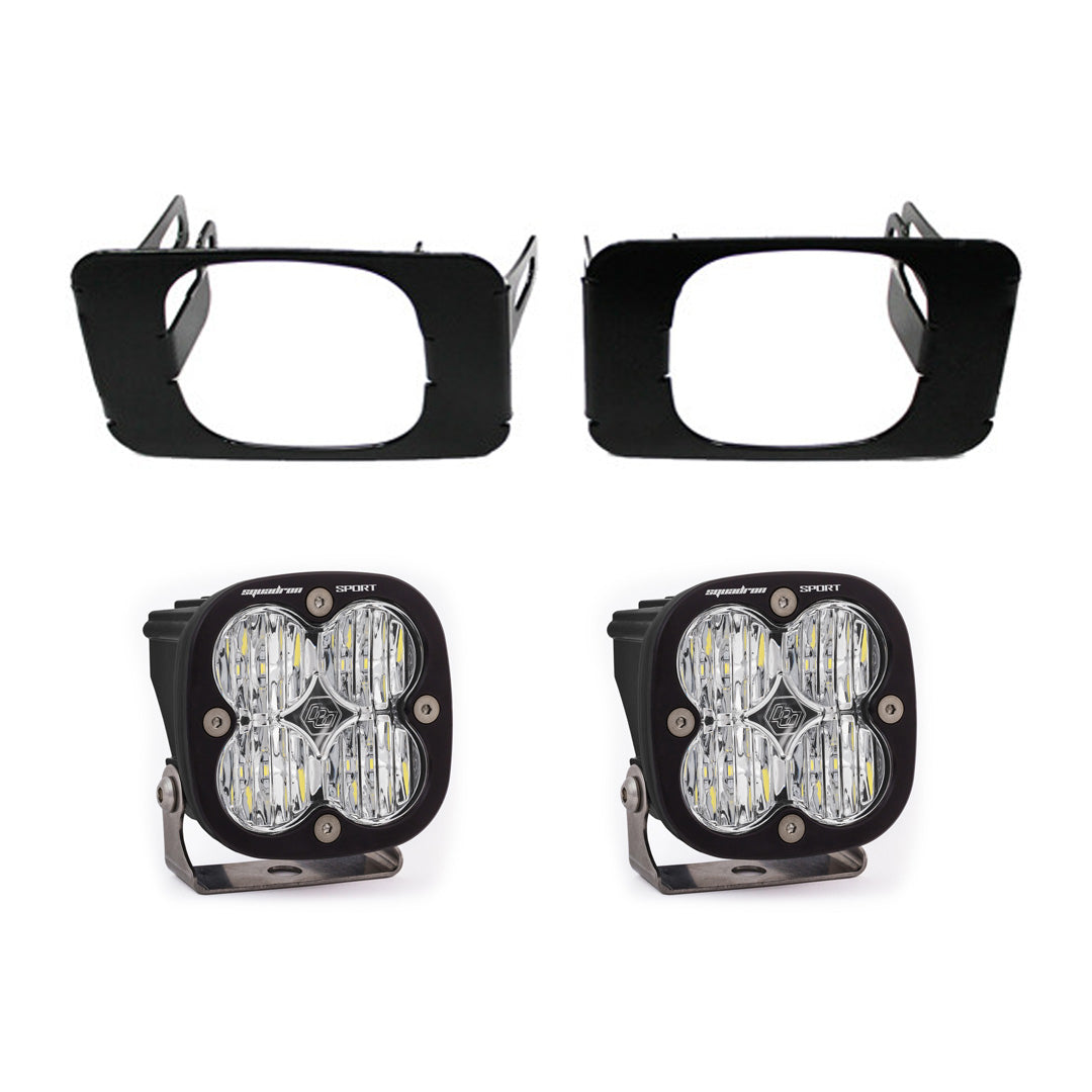 Ford Squadron Sport Fog Pocket Light Kit - Ford 2015-20 F-150; 2017-22 F-250/350 Super Duty