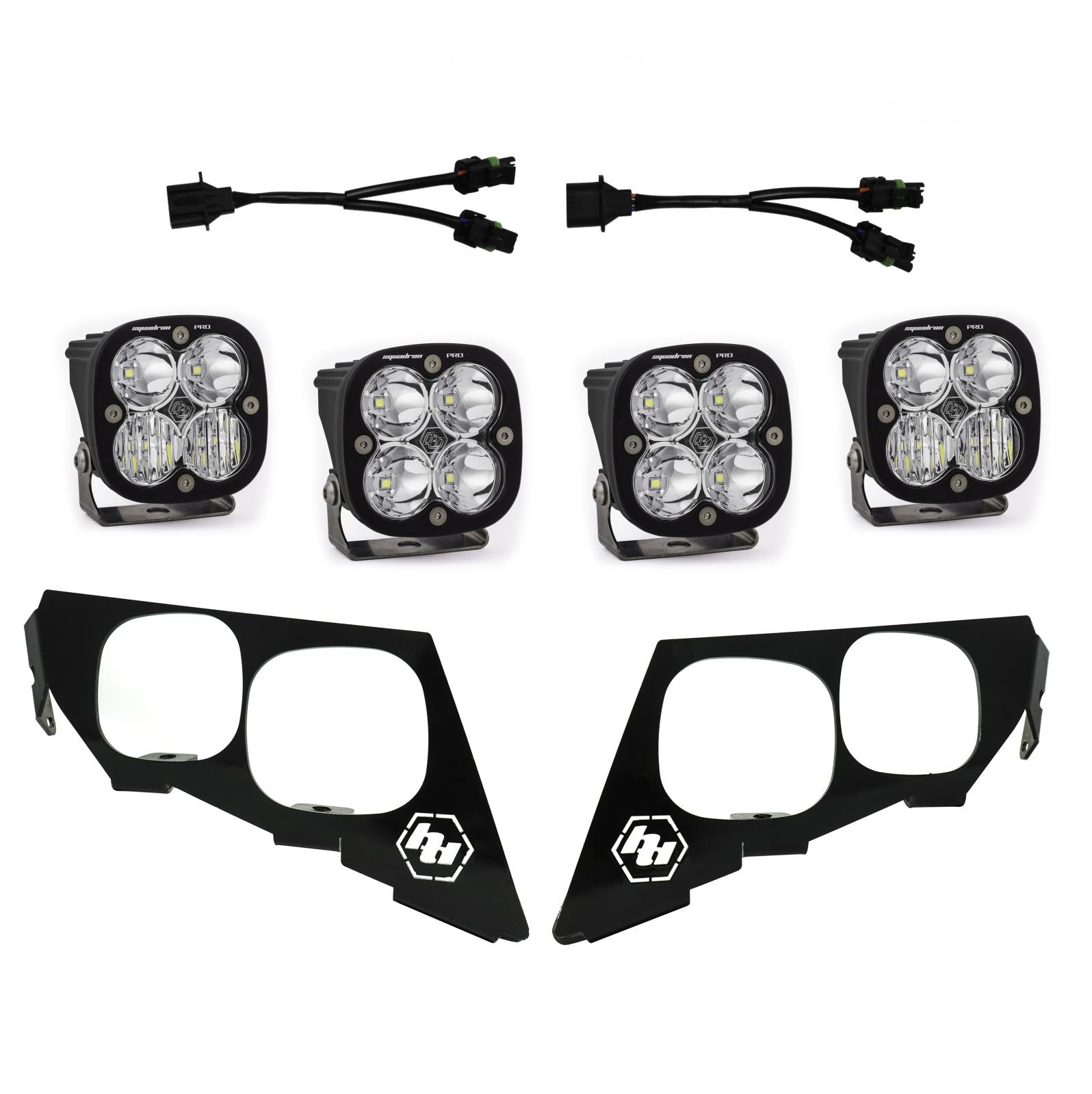 Textron/Arctic Cat Squadron Pro Headlight Kit - Arctic Cat 2020-21 Wildcat XX; Textron 2018-19 Wildcat XX