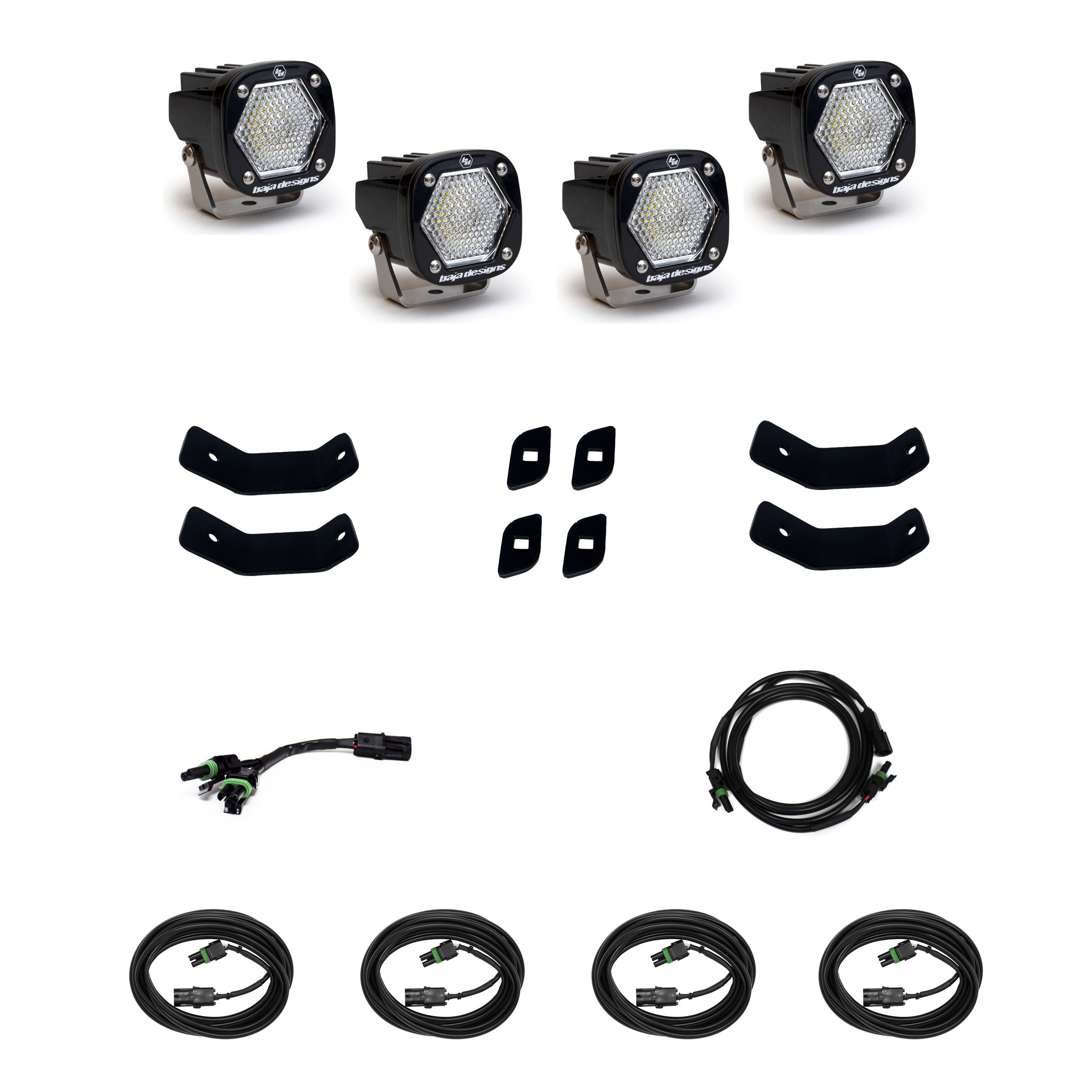 Mercedes S1 Roof Rack Rail Kit - Mercedes-Benz 2019-2026 Sprinter 1500/2500/3500