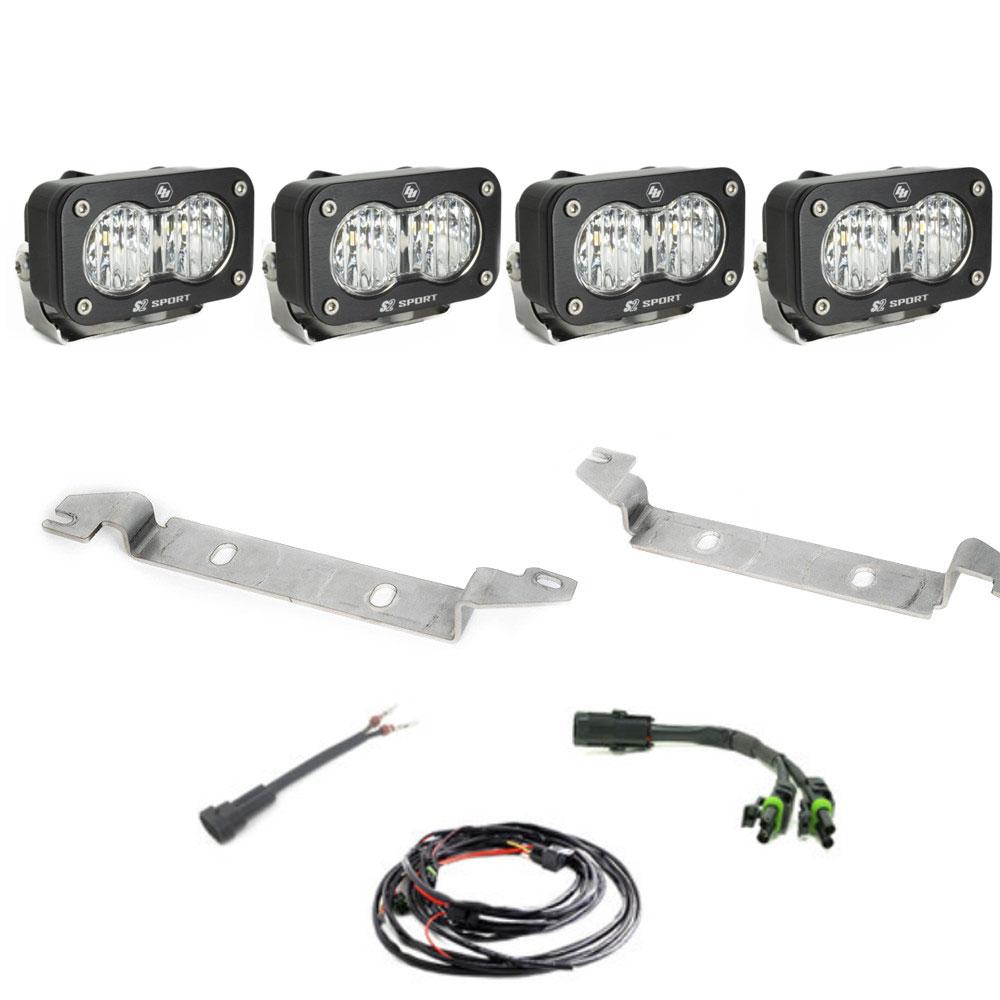 S2 Sport OEM Fog Light Replacement Kit - Toyota 2023-2026 Sequoia