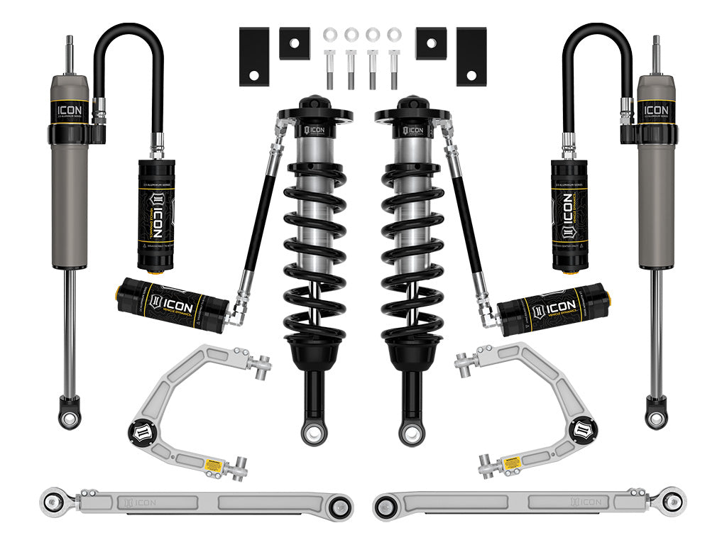 ICON 2022-2025 Toyota Tundra, 1.25-3.5" Lift, Stage 8, 2.5 Suspension System, Billet