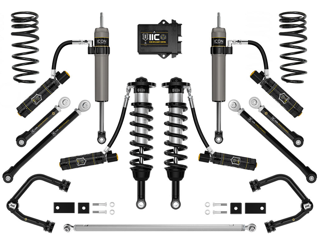 ICON 2022-2026 Toyota Tundra, 2-3.5" Lift, Stage 14, 2.5 Suspension System, Tubular