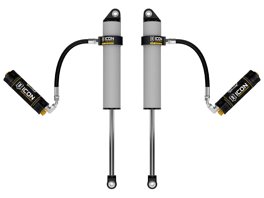 ICON 2011-2026 GM 2500/3500 HD, 0-2" Lift, Rear, V.S. 3.0 Series Shock Absorbers, Remote Reservoir w/ CDCV, Pair
