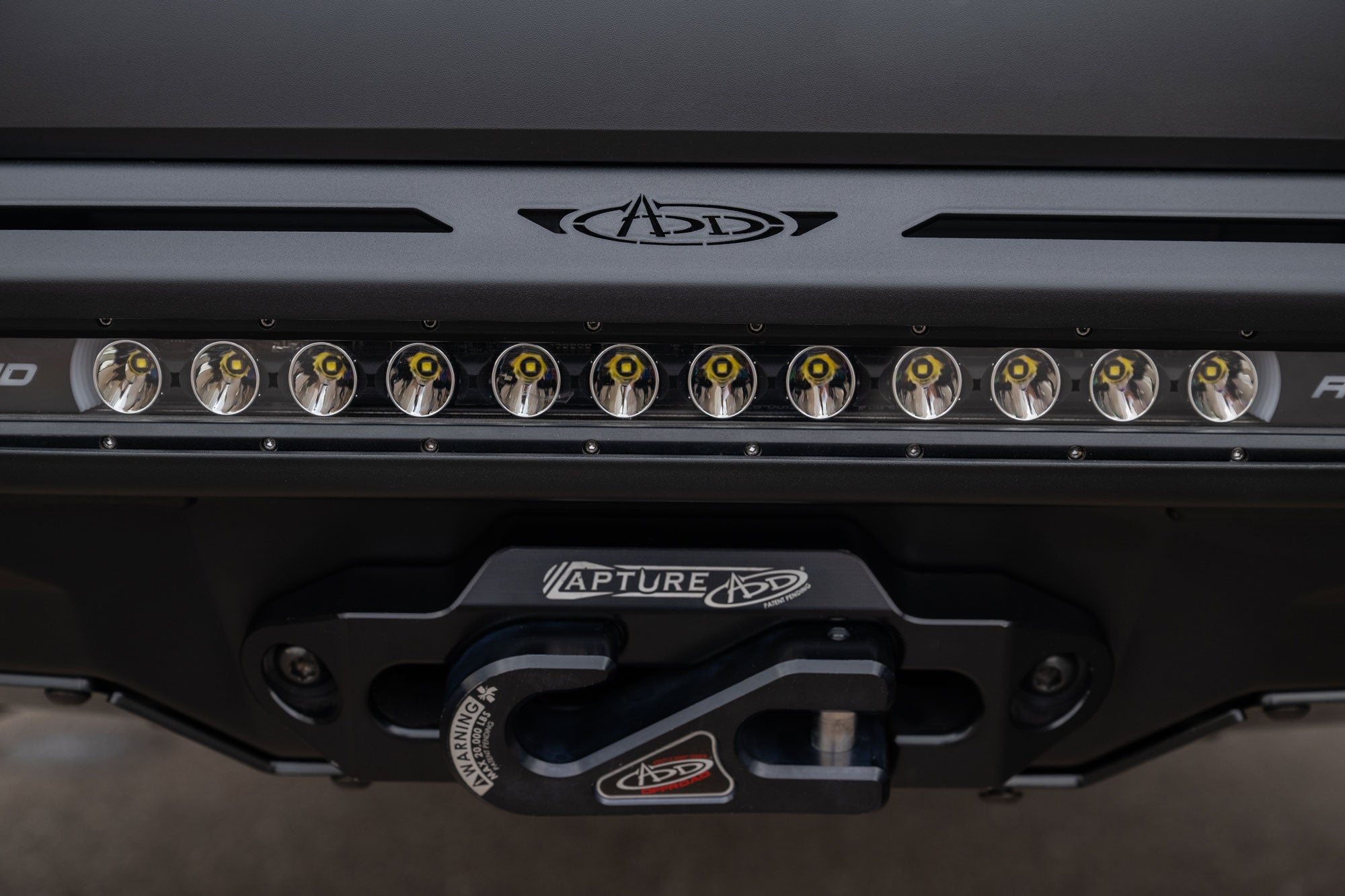 2025+ Toyota 4Runner Stealth Center Mount Front Bumper