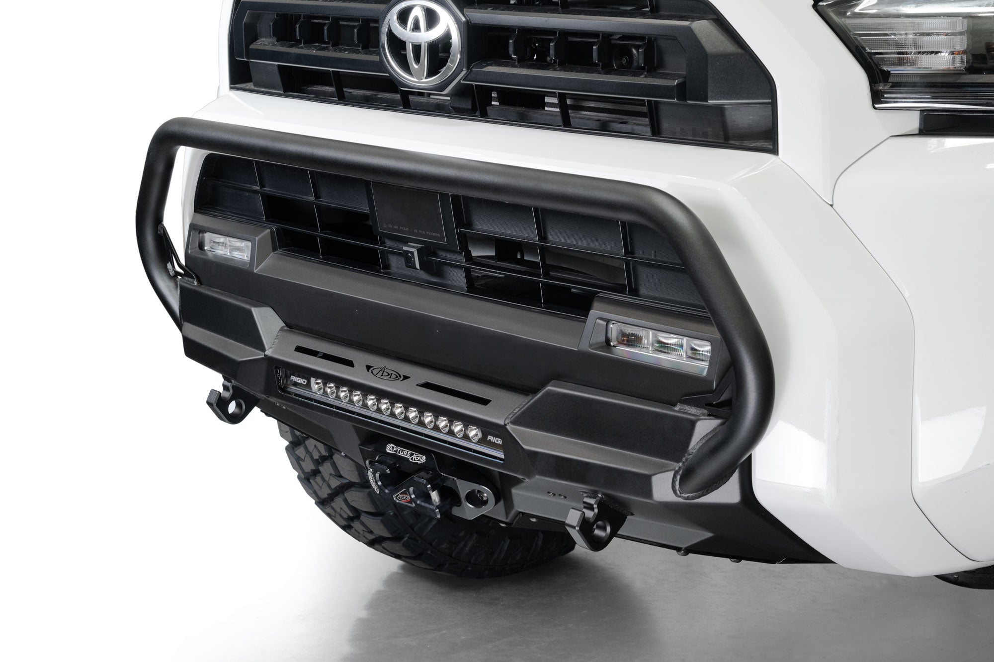 2025+ Toyota 4Runner Stealth Center Mount Front Bumper with Top Hoop