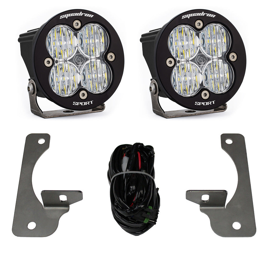 Jeep JK Squadron-R Sport Fog Pocket Light Kit - Jeep 2007-09 Wrangler JK