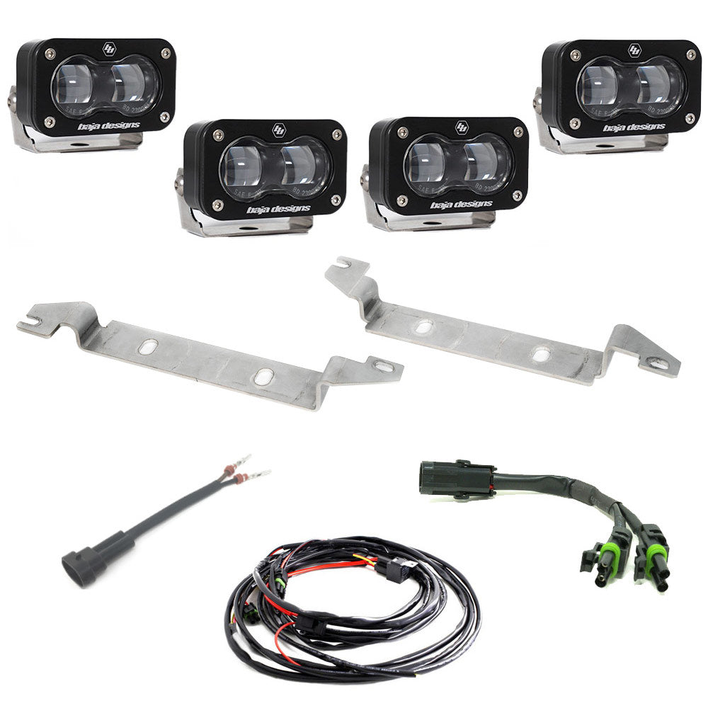 Toyota S2 SAE OEM Fog Light Replacement Kit - Toyota 2023-2026 Sequoia
