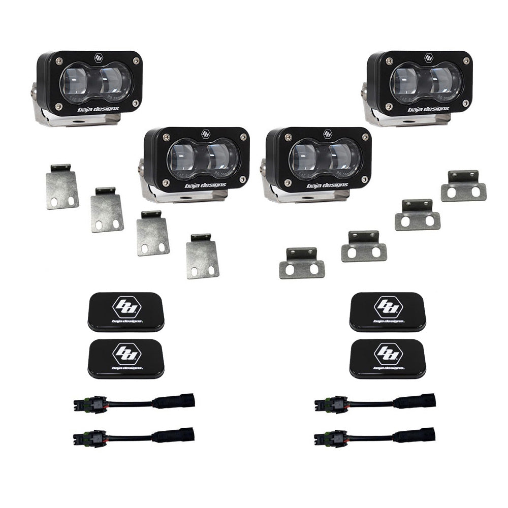 Ford Raptor S2 SAE Dual Fog Pocket Kit - Ford 2021-2026 F-150 Raptor, 2024-2026 F-150 Raptor 37/R