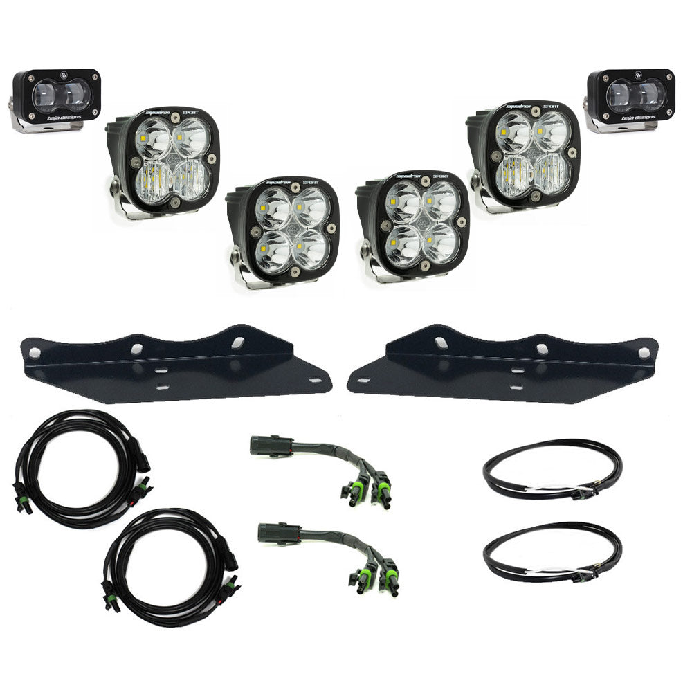 Ford Raptor Squadron/S2 SAE “Sportsman” Fog Pocket Light Kit - Ford 2017-20 F-150