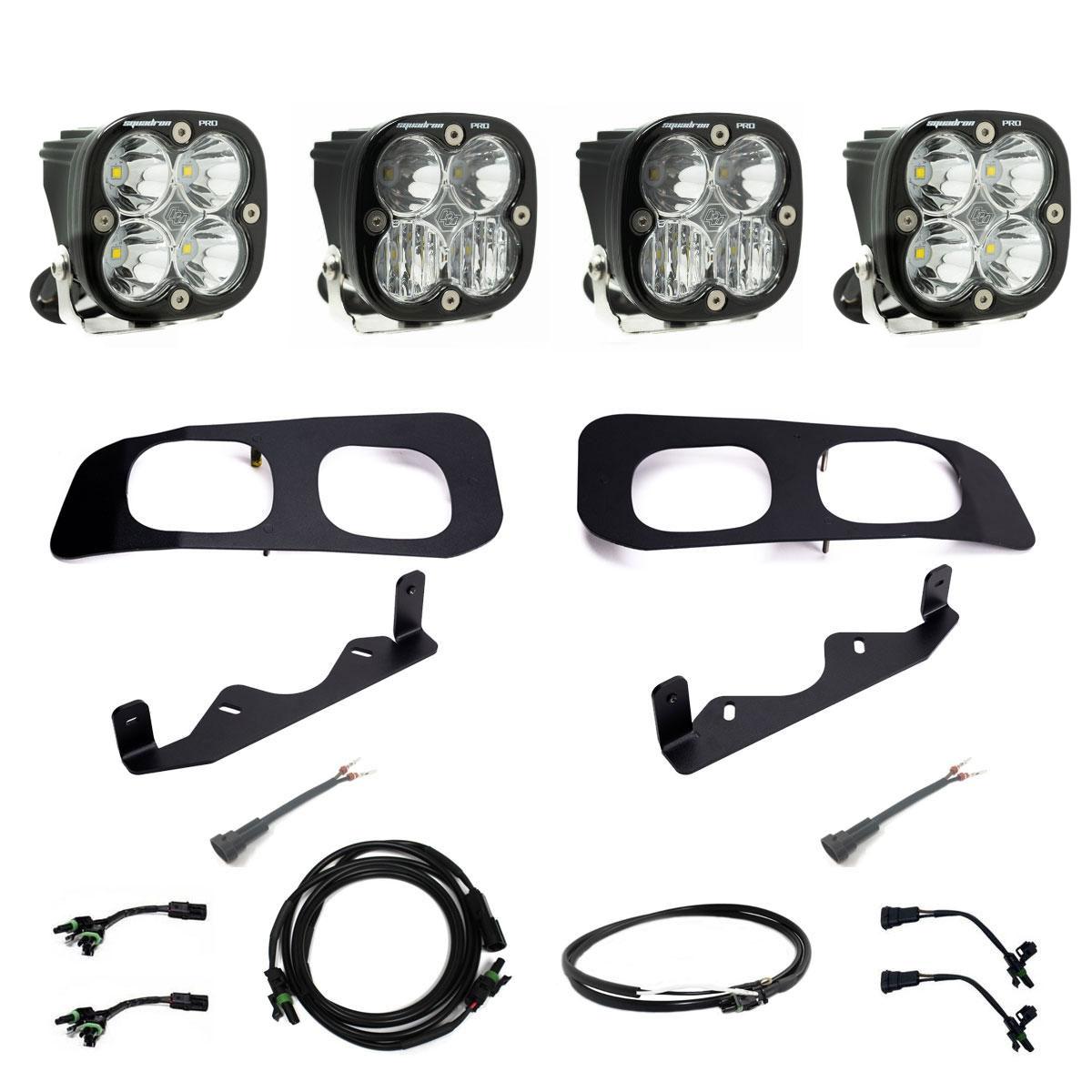 Ford Squadron Pro Dual Fog Pocket Light Kit - Ford 2023-2026 F-250/350 Super Duty