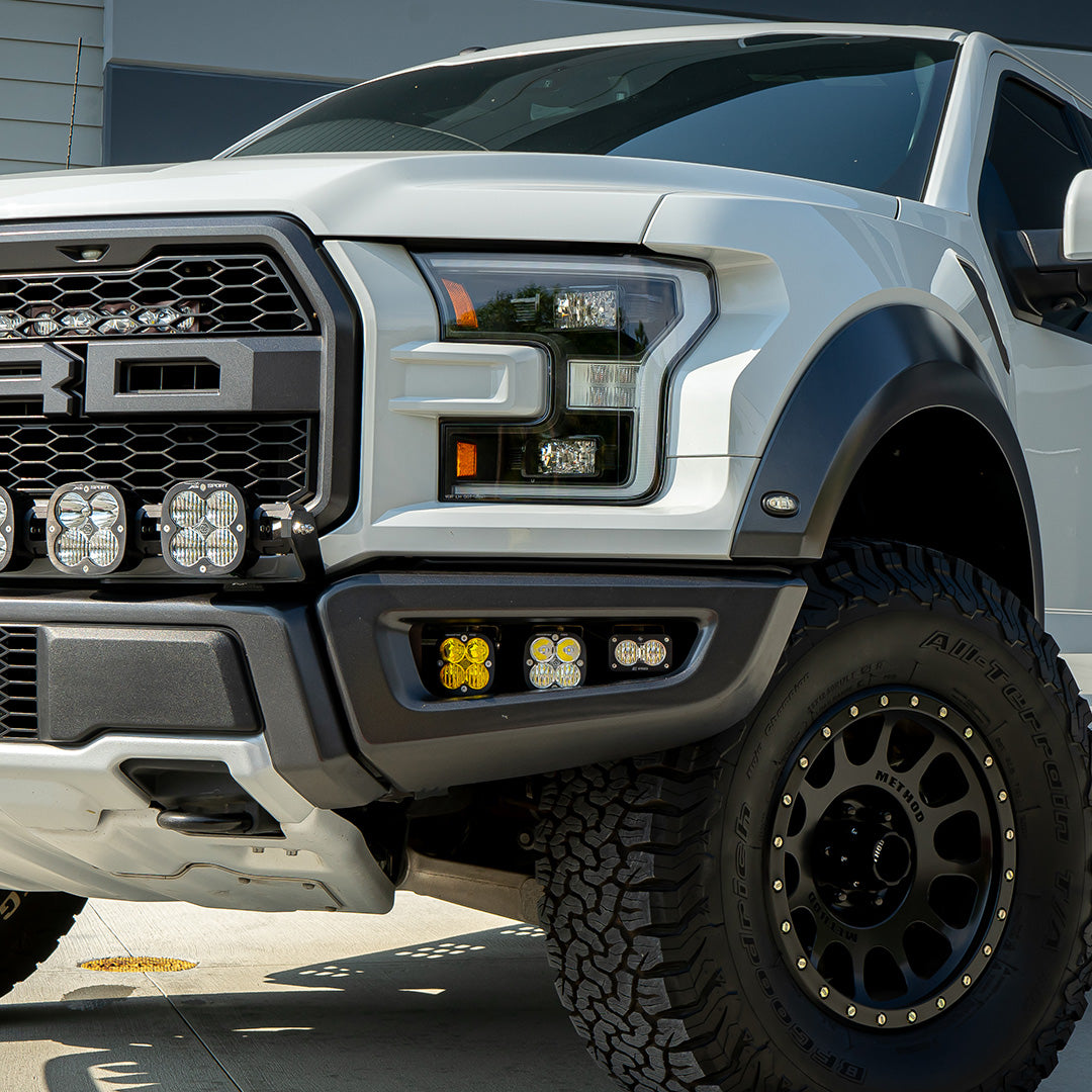 Ford Squadron SAE/S2 Fog Pocket Light Kit - Ford 2017-20 F-150