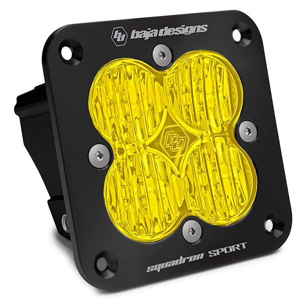 Squadron Sport Black Flush Mount LED Auxiliary Light Pod - Universal