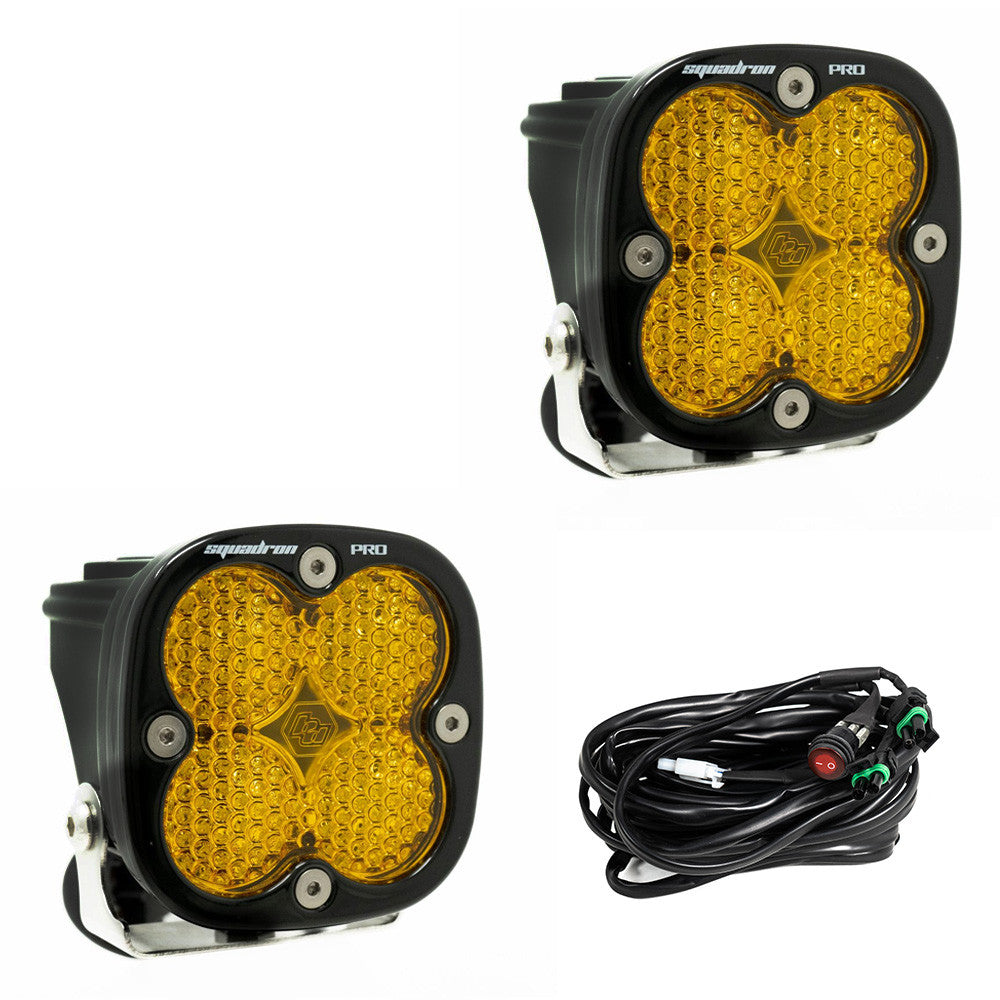 Squadron Pro Black LED Auxiliary Light Pod Pair