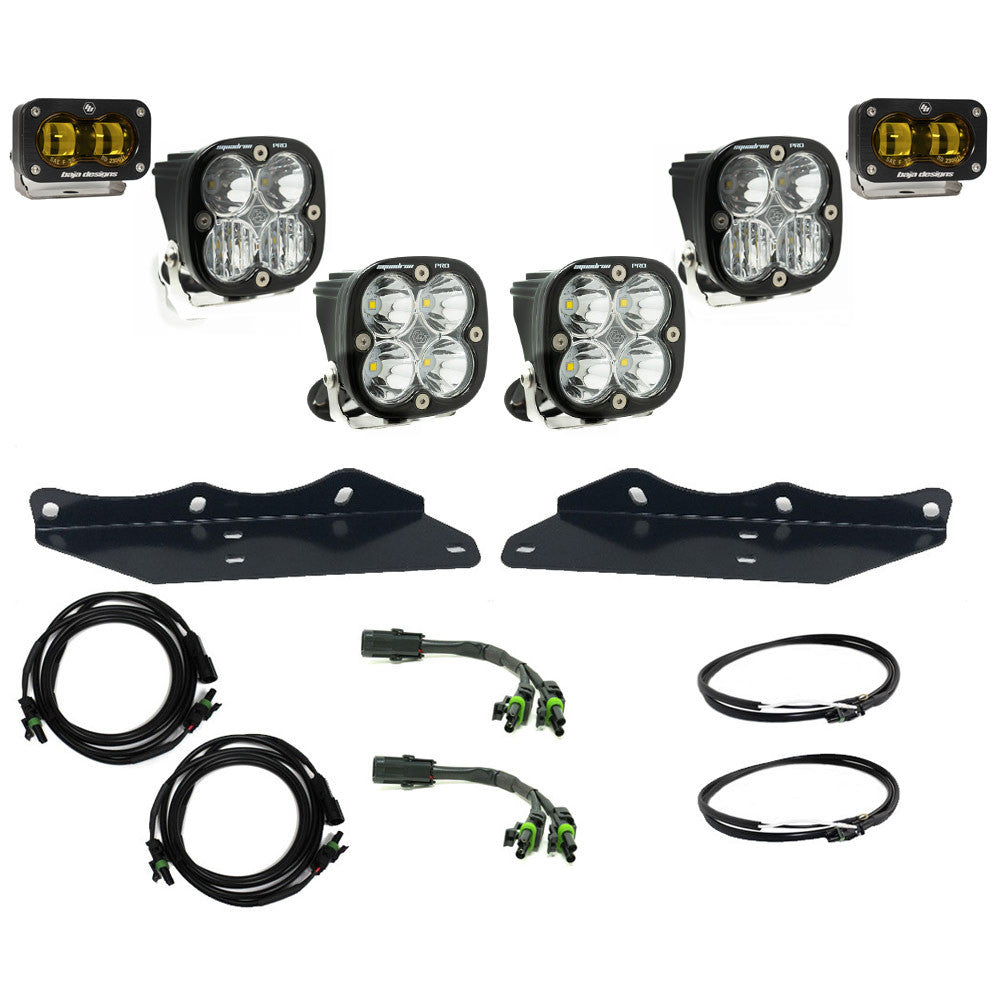 Ford Raptor Squadron/S2 SAE “Pro” Fog Pocket Light Kit - Ford 2017-20 F-150