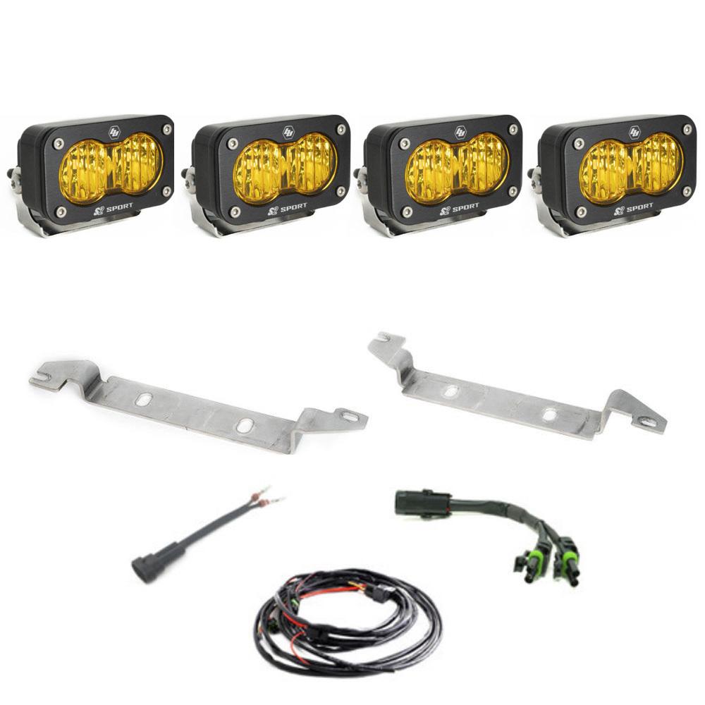 S2 Sport OEM Fog Light Replacement Kit - Toyota 2023-2026 Sequoia