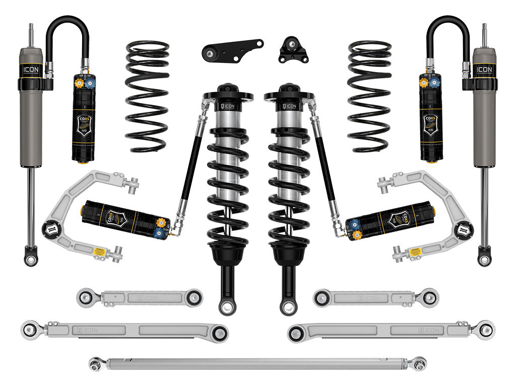 ICON 2025-2026 Toyota 4Runner 4WD, 1.25-3" Lift, Stage 11 Suspension System, Billet