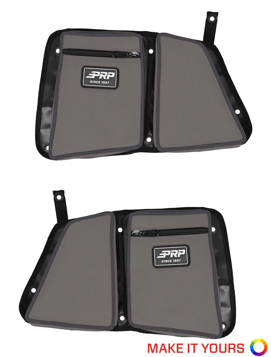 Rear Door Bag with Knee Pad for Polaris RZR (Pair) (Custom)