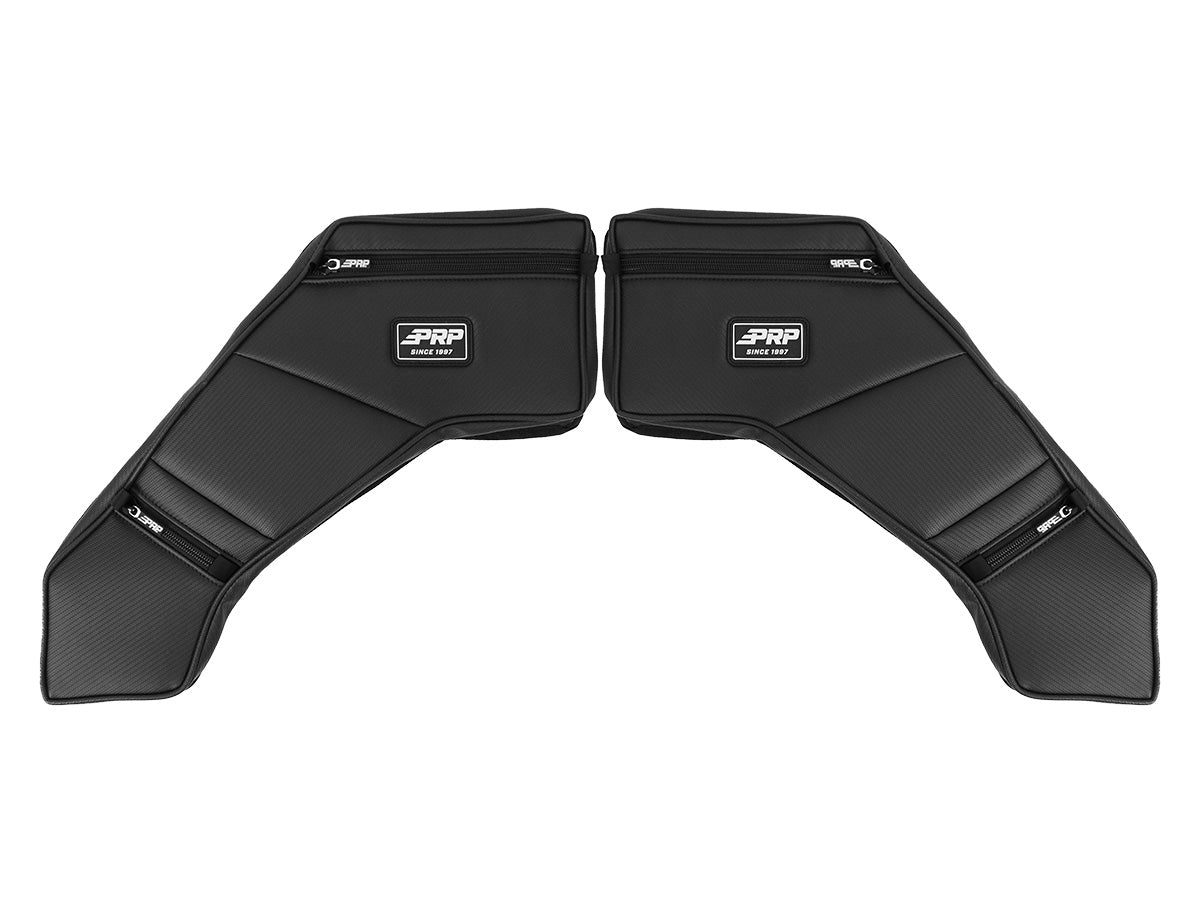 Rear Door Bags with Knee Pad for 16+ Polaris General (Pair)