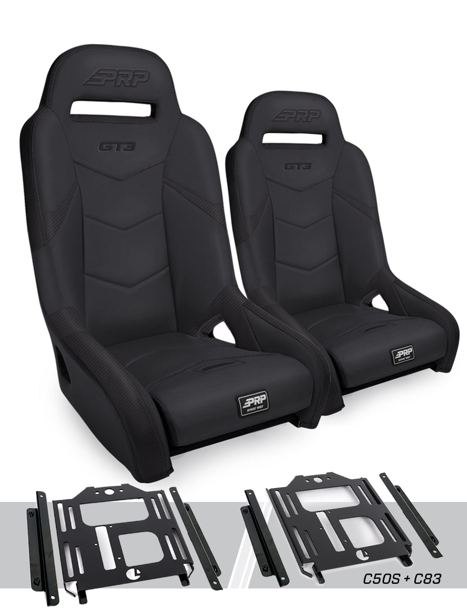GT3 Suspension Seats Kit for Polaris RZR 570, 800, 900 (Pair)
