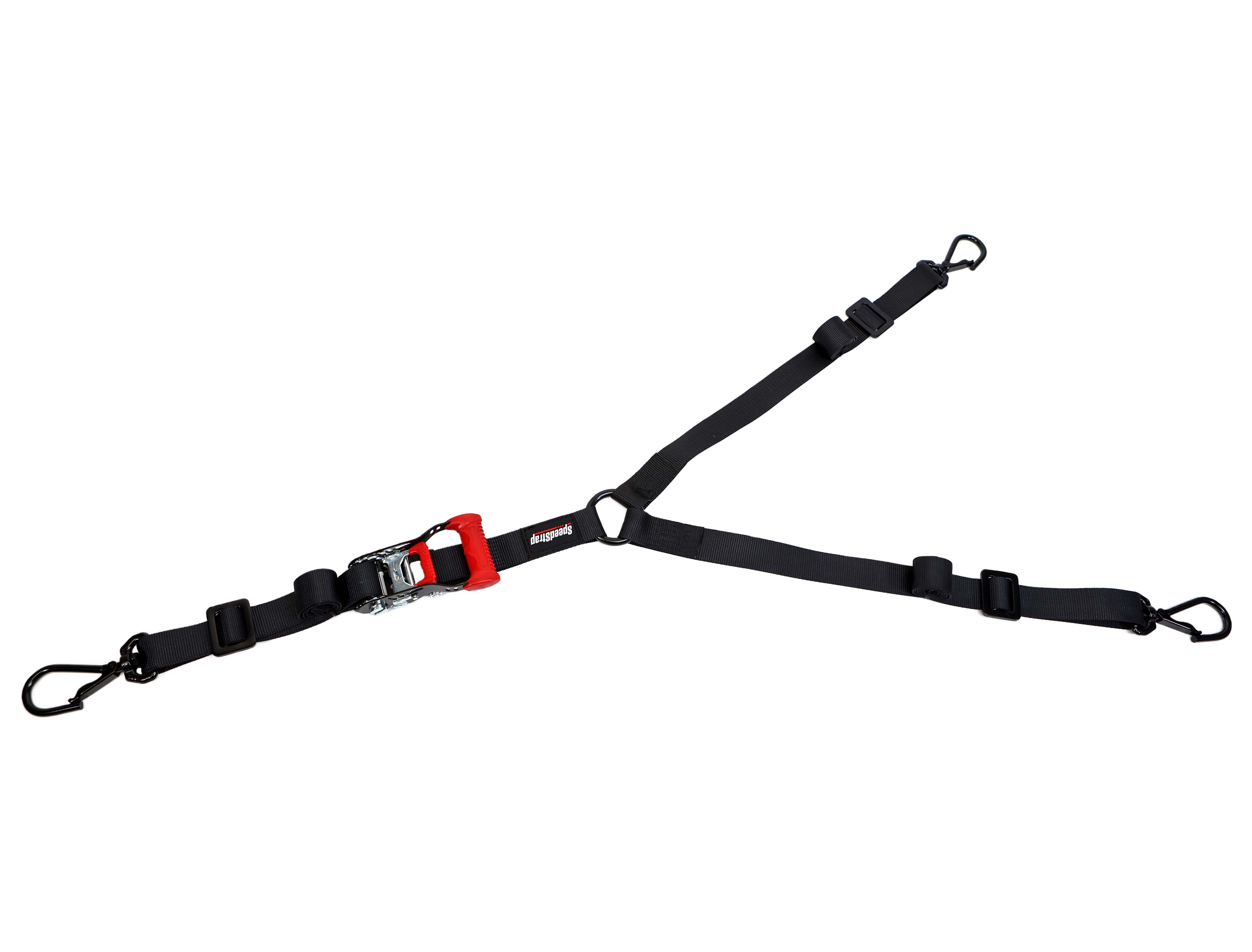 Spare Tire 3-Point 1.5 in. Tie Down w/ Swivel Hooks