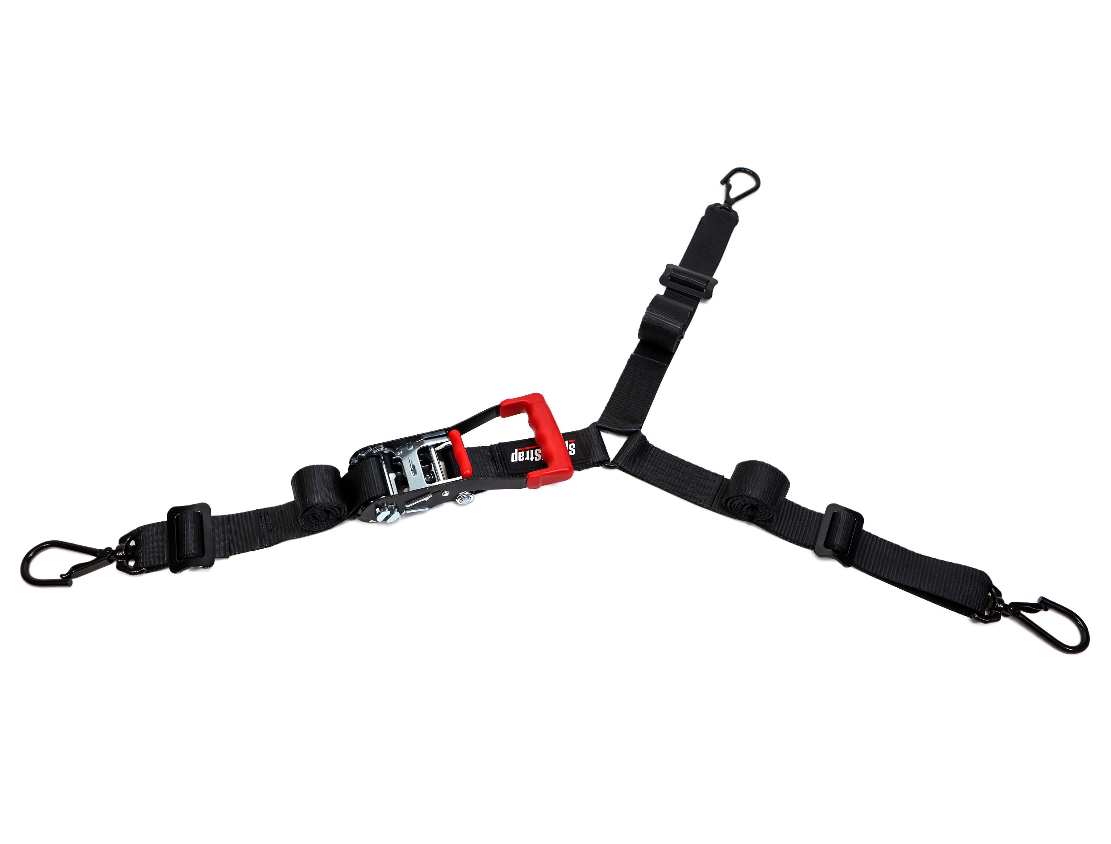 Heavy-Duty Spare Tire 3-Point 2 in. Tie Down w/ Swivel Hooks