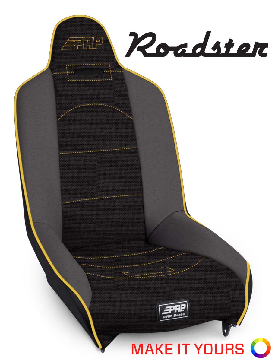Roadster High Back Suspension Seat (Custom)