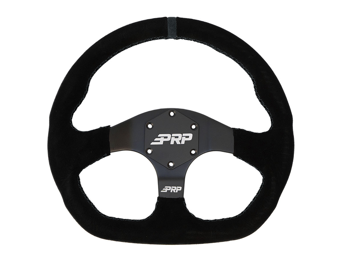 Comp-R Suede Steering Wheel, Red